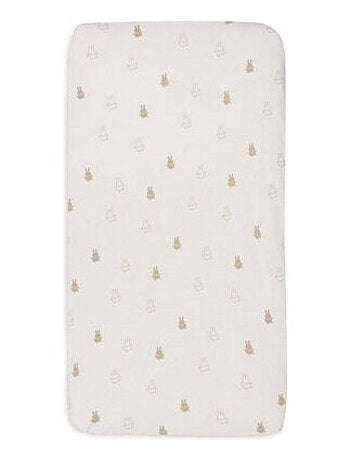 Drap housse Jersey Happy Miffy en coton Jollein