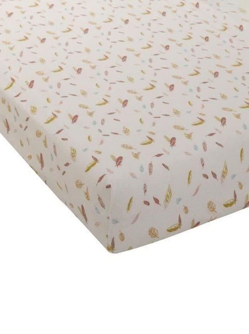DRAP HOUSSE JERSEY IMPRIME 70 x 140 cm HAPPY - Domiva - Kiabi