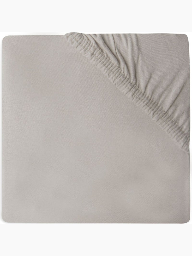 Drap-housse jersey lit bébé (2 pcs) Jollein Ivoire - Kiabi