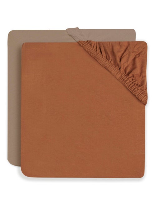 Drap-housse jersey lit bébé (2 pcs) Jollein - Kiabi