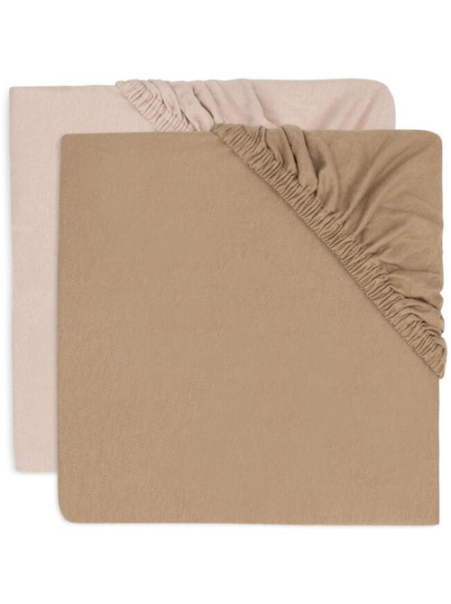 Drap-housse jersey lit bébé (2 pcs) Jollein - Kiabi