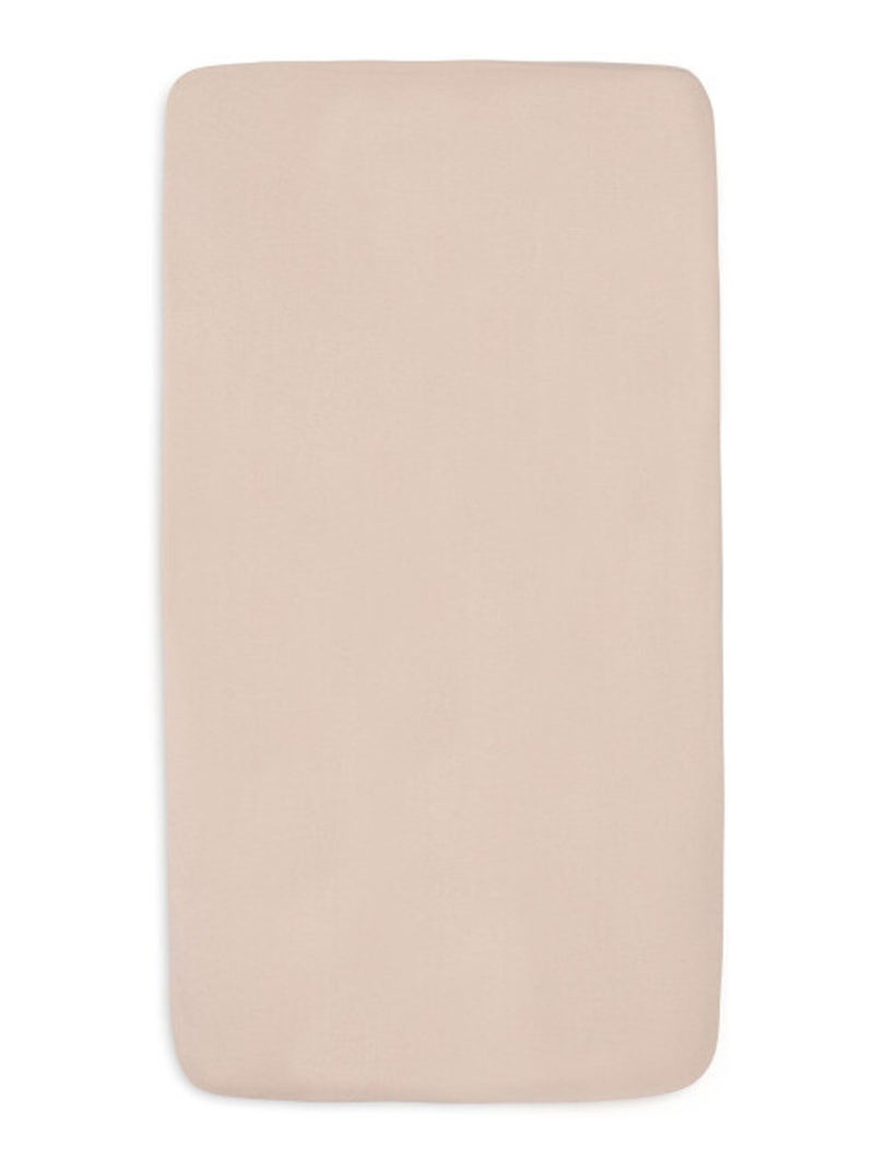 Drap-housse jersey lit bébé (2 pcs) Jollein Rose - Kiabi