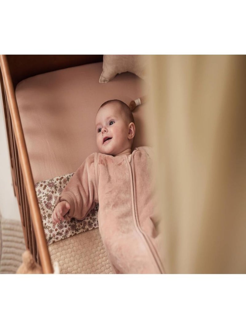 Drap-housse jersey lit bébé (2 pcs) Jollein Rose - Kiabi