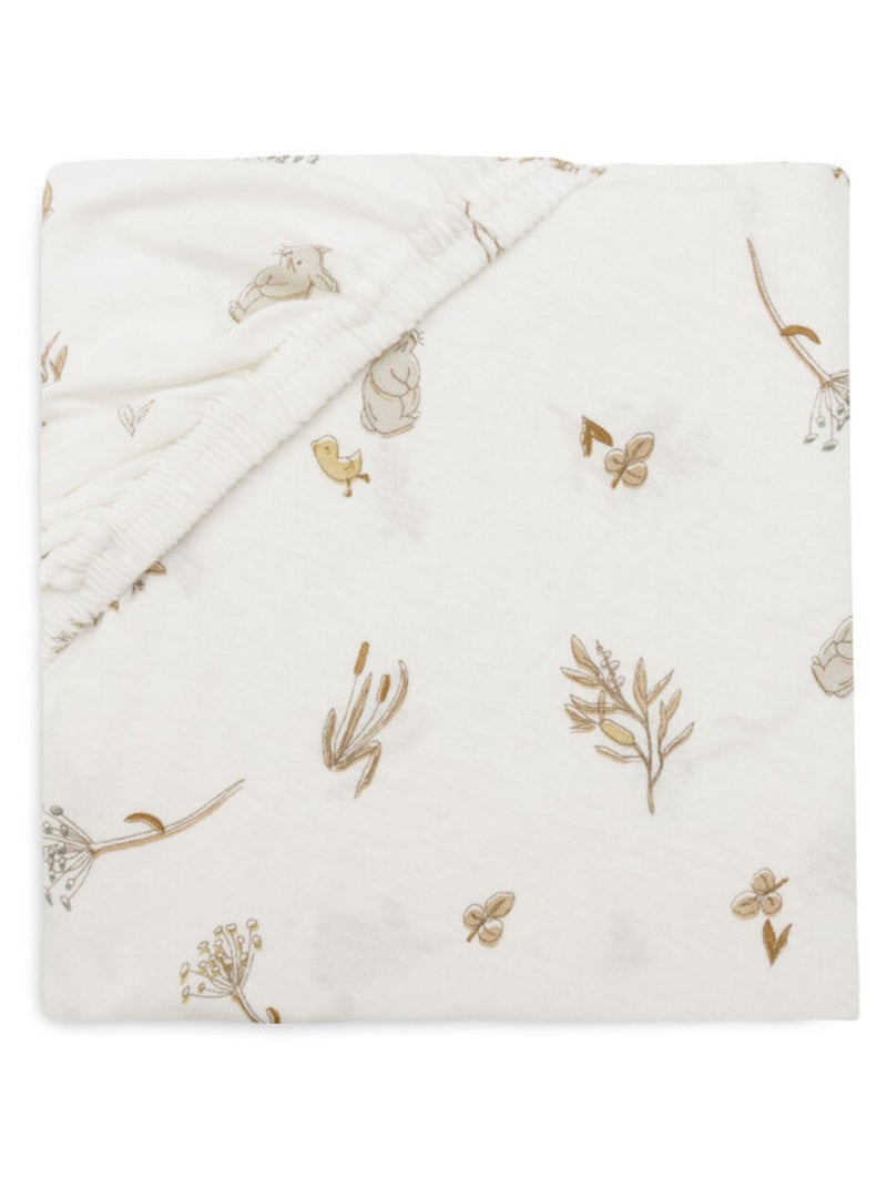 Drap-housse jersey lit bébé Riverside Marron - Kiabi