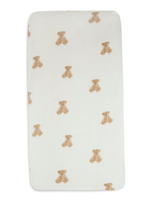 Drap-housse jersey lit bébé Teddy Bear Jollein - Kiabi