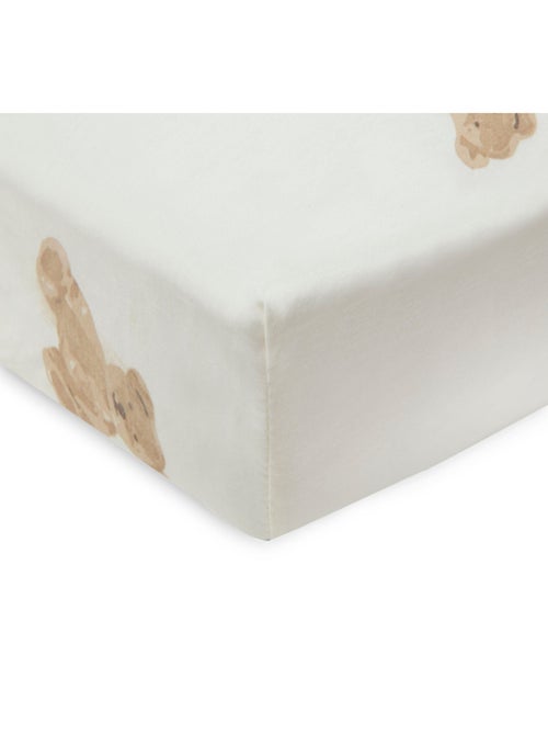 Drap-housse jersey lit bébé Teddy Bear Jollein - Kiabi