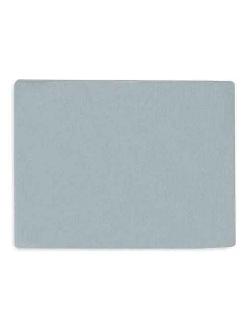 Drap housse Jersey matelas parc Sea Green en coton Jollein - Kiabi