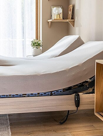 Drap housse jersey TPR pour sommier articulé