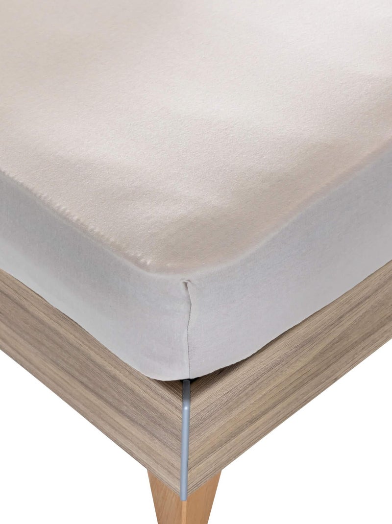 Drap housse jersey TPR pour sommier articulé Beige - Kiabi