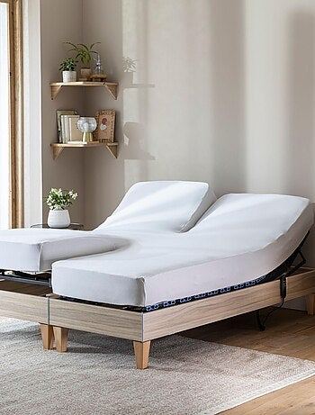 Drap housse jersey TPR pour sommier articulé