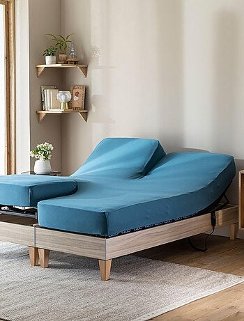 Drap housse jersey TPR pour sommier articulé