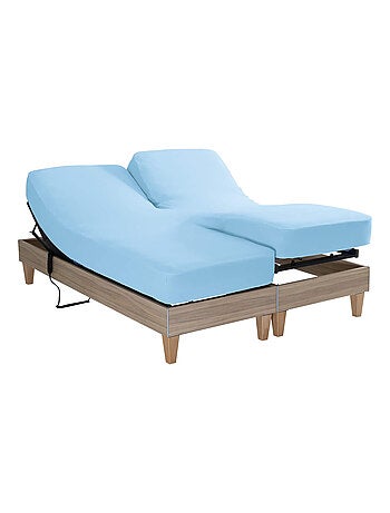 Drap housse jersey TPR pour sommier articulé