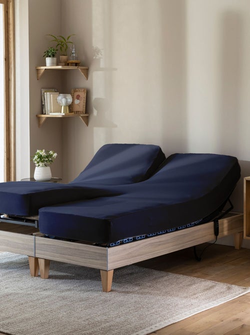 Drap housse jersey TPR pour sommier articulé - Kiabi Drap housse jersey TPR pour sommier articulé - Kiabi
