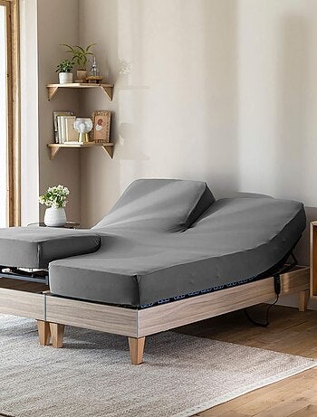 Drap housse jersey TPR pour sommier articulé