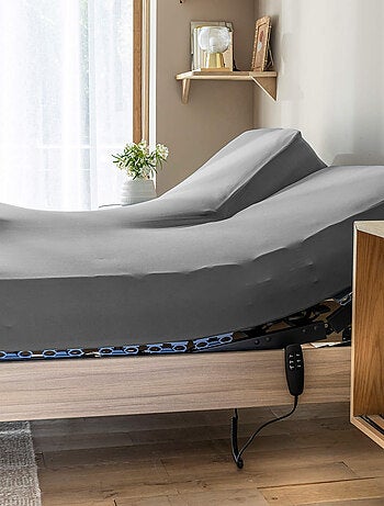 Drap housse jersey TPR pour sommier articulé