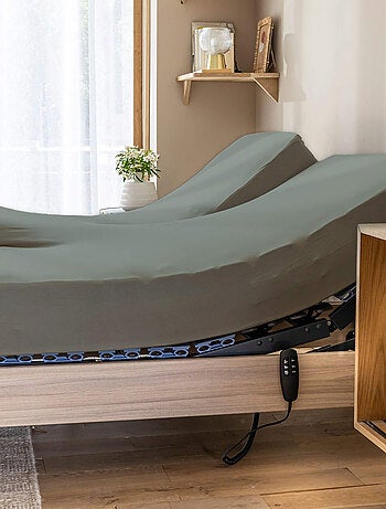 Drap housse jersey TPR pour sommier articulé