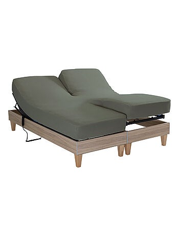 Drap housse jersey TPR pour sommier articulé