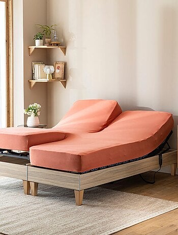 Drap housse jersey TPR pour sommier articulé