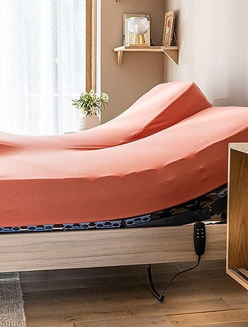 Drap housse jersey TPR pour sommier articulé