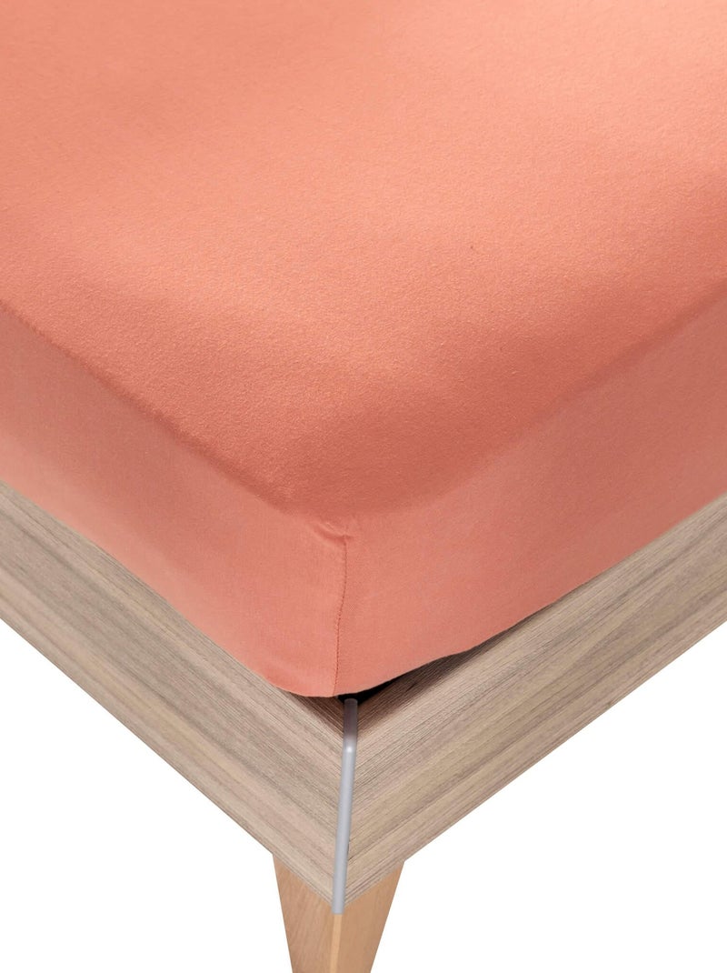 Drap housse jersey TPR pour sommier articulé Orange - Kiabi