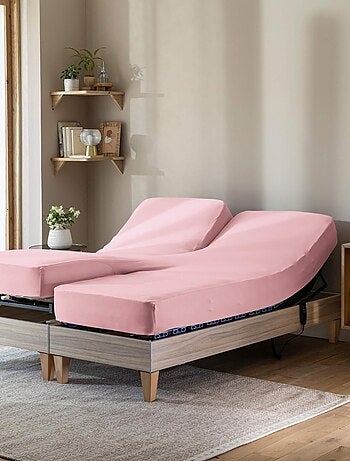 Drap housse jersey TPR pour sommier articulé