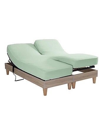 Drap housse jersey TPR pour sommier articulé