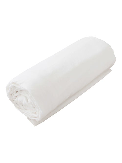 Drap housse jersey uni en 100% coton - Kiabi