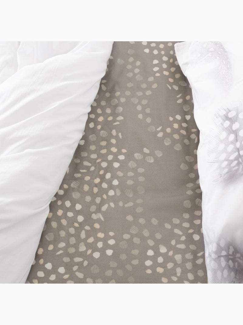Drap-housse Light "Happyfriday" Blanc - Kiabi