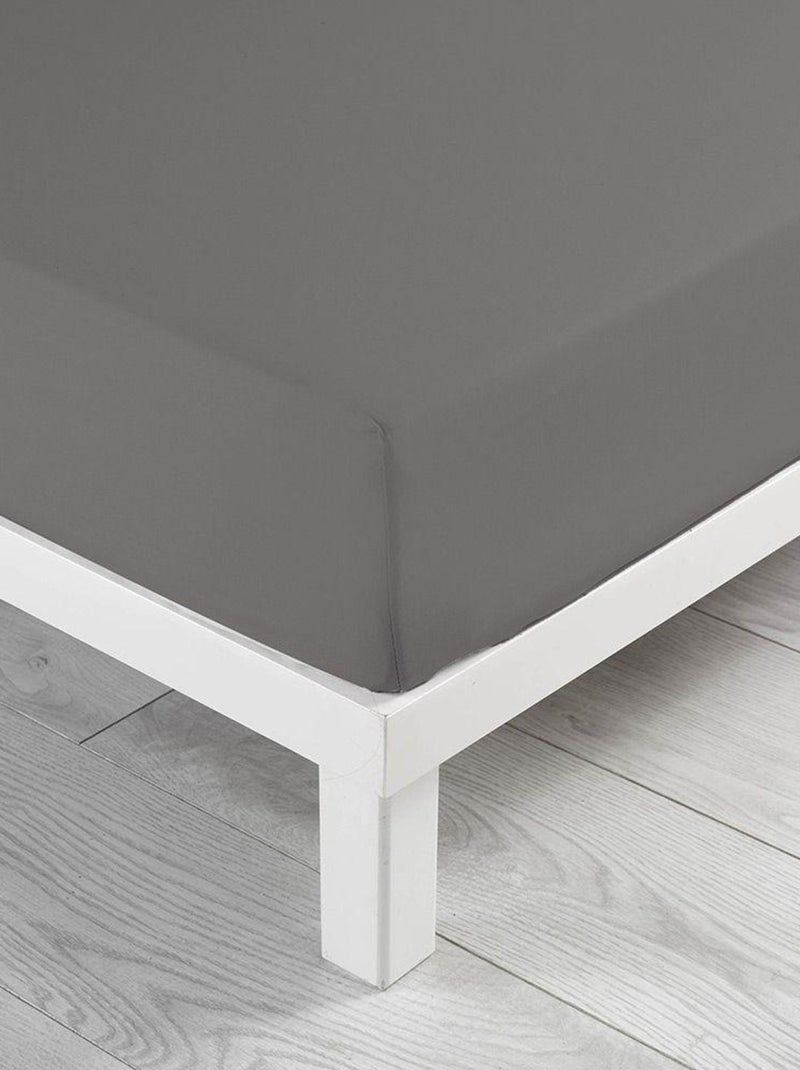 Drap housse Lina Gris - Kiabi