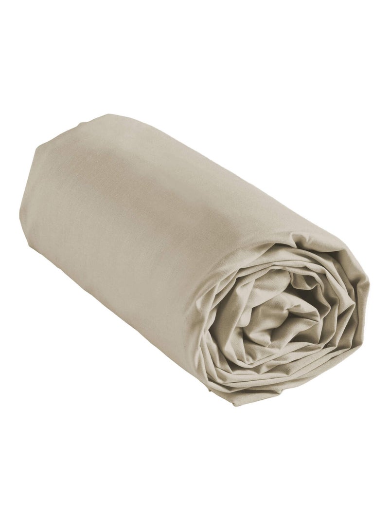 Drap housse LINETTE Beige - Kiabi