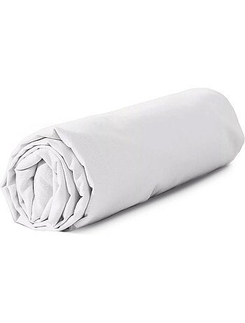 Drap housse LINO coton lavé