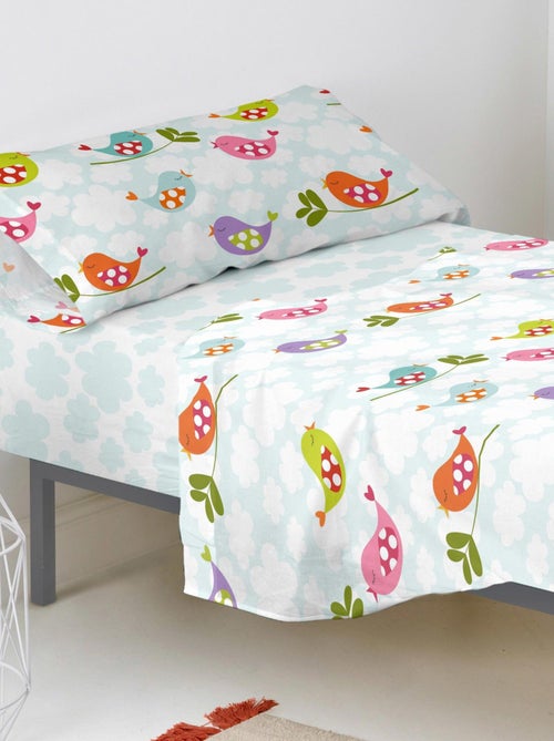 Drap-housse Little birds "Happyfriday" - Kiabi Drap-housse Little birds "Happyfriday" - Kiabi