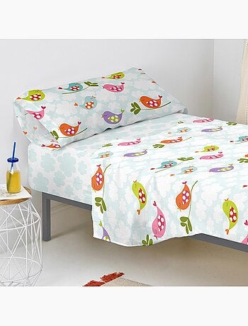 Drap-housse Little birds "Happyfriday