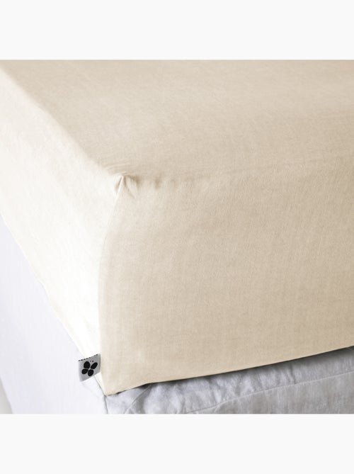 Drap-housse – Lyocell uni LYSANDRE – Bonnet 30 cm - Kiabi Drap-housse – Lyocell uni LYSANDRE – Bonnet 30 cm - Kiabi