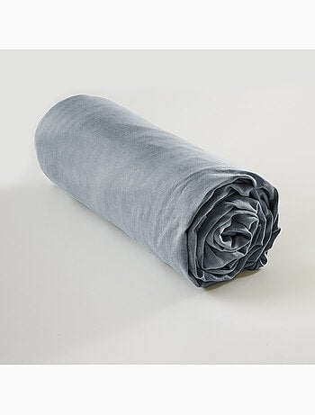 Drap-housse – Lyocell uni LYSANDRE – Bonnet 30 cm