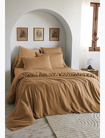 Drap-housse – Lyocell uni LYSANDRE – Bonnet 30 cm