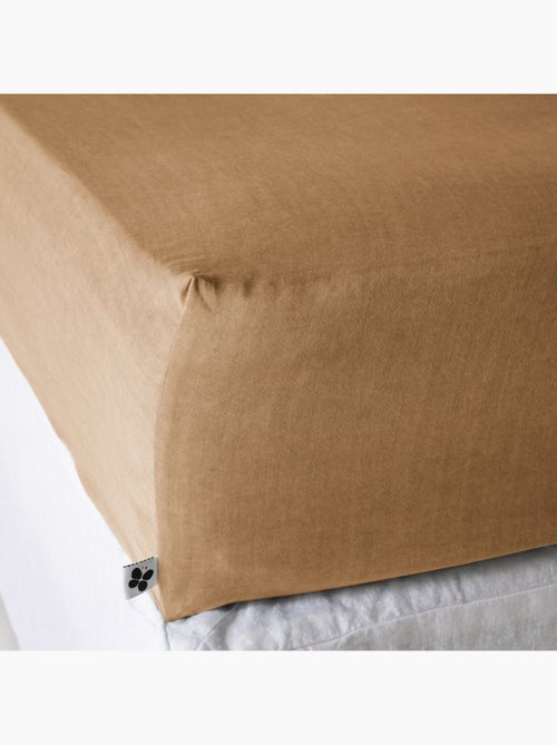 Drap-housse – Lyocell uni LYSANDRE – Bonnet 30 cm - Kiabi