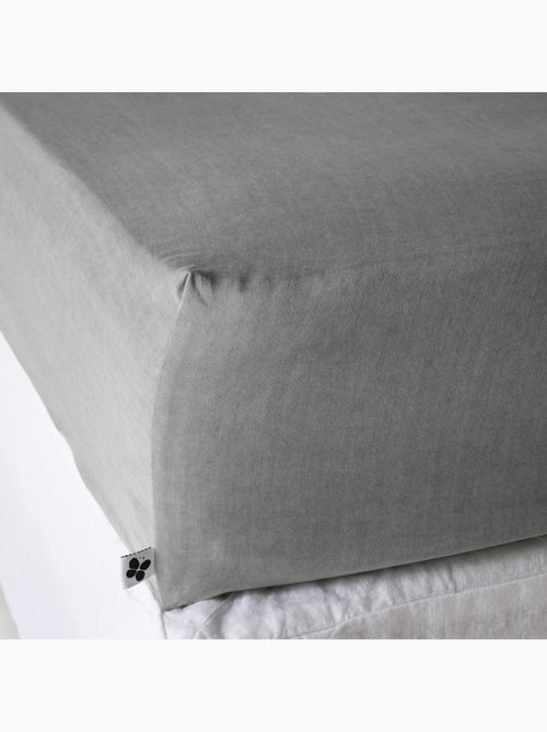 Drap-housse – Lyocell uni LYSANDRE – Bonnet 30 cm - Kiabi