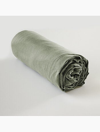 Drap-housse – Lyocell uni LYSANDRE – Bonnet 30 cm