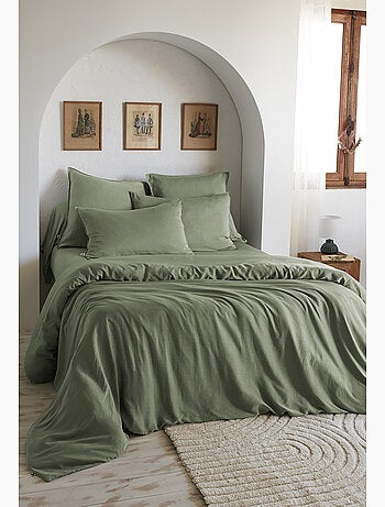Drap-housse – Lyocell uni LYSANDRE – Bonnet 30 cm