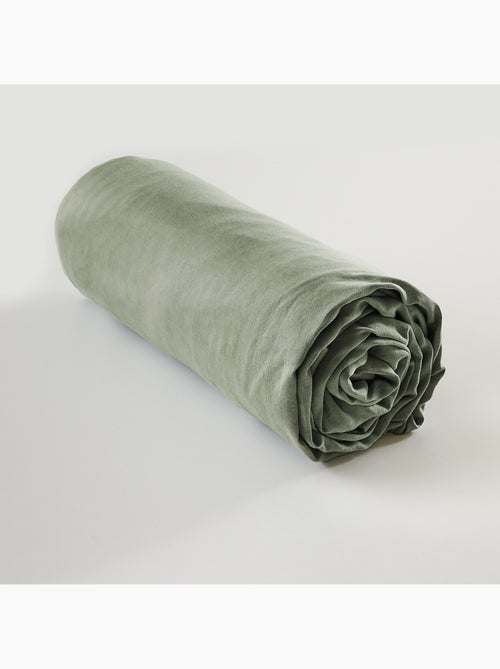 Drap-housse – Lyocell uni LYSANDRE – Bonnet 30 cm - Kiabi