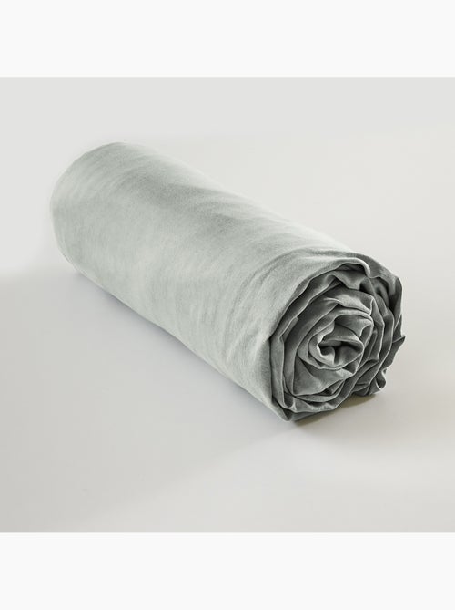 Drap-housse – Lyocell uni LYSANDRE – Bonnet 30 cm - Kiabi