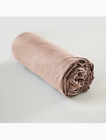 Drap-housse – Lyocell uni LYSANDRE – Bonnet 30 cm