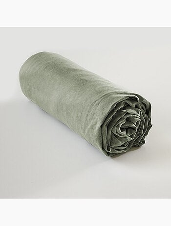 Drap housse lyocell uni lysandre