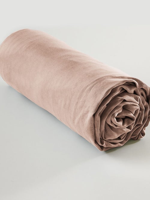 Drap housse lyocell uni Lysandre - Kiabi