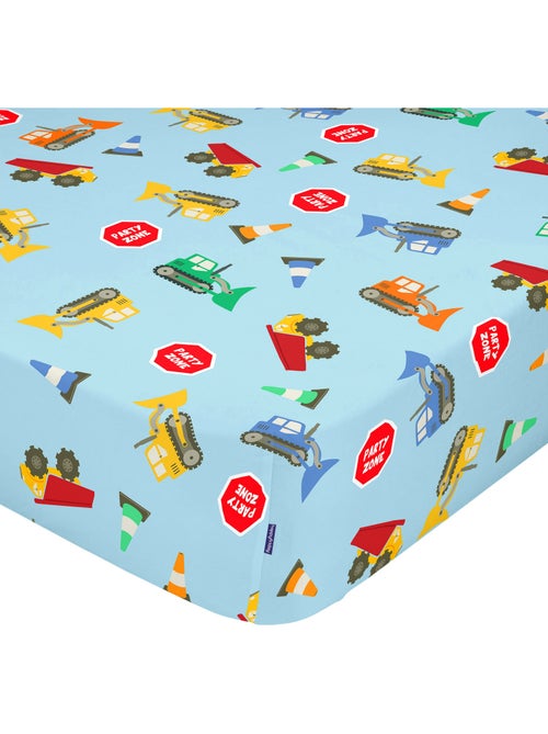 Drap-housse Machinery Lit Bébé "Happyfriday" - Kiabi