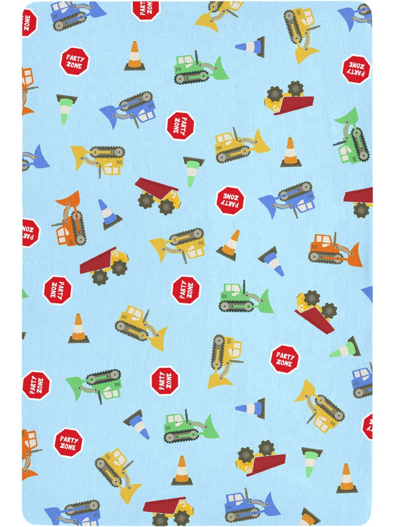 Drap-housse Machinery Lit Bébé "Happyfriday" Multicolore - Kiabi