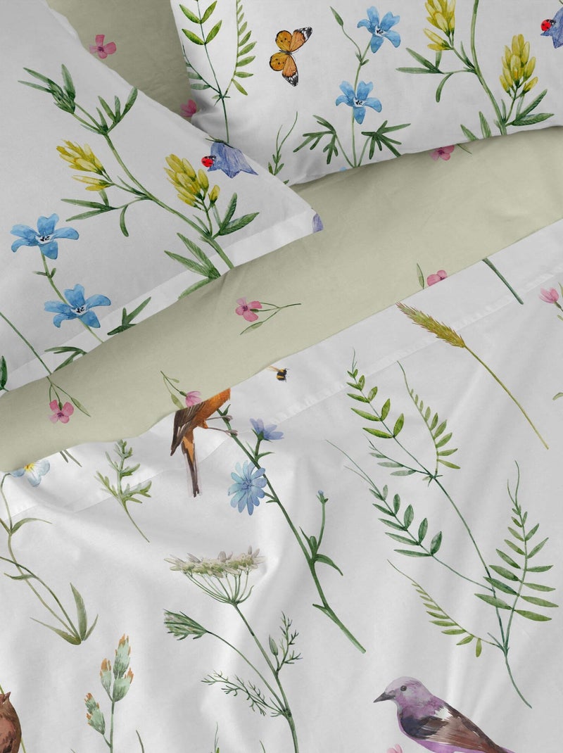 Drap-housse Manarola "Happyfriday" Blanc - Kiabi