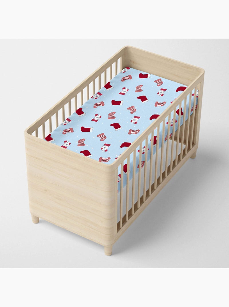 Drap-housse Merry christmas Berceau "Happyfriday" Multicolore - Kiabi