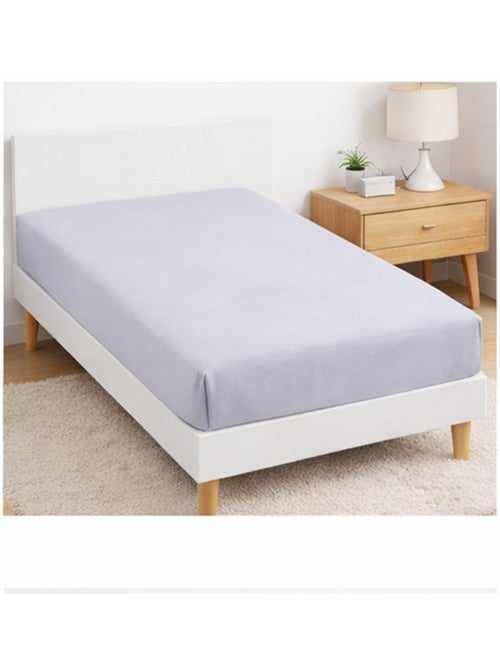 Drap housse microfibre 90x190cm en lot - 90x190 / multicolore / lot de 4 - Kiabi Drap housse microfibre 90x190cm en lot - 90x190 / multicolore / lot de 4 - Kiabi
